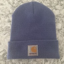 Carhartt Beanie Youth/ Toddler Acrylic Hat One Size Green Cuffed Winter Kids Cap