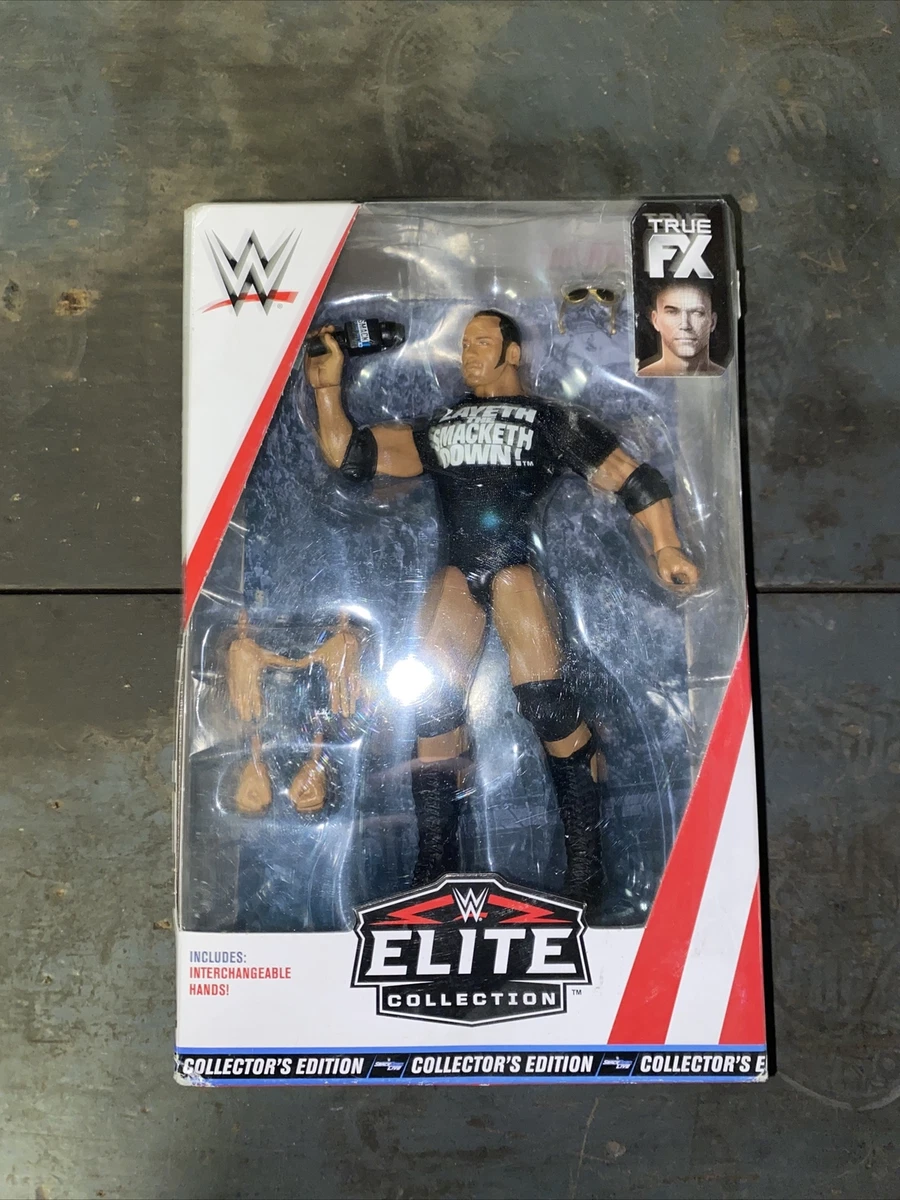 Dwayne The Rock Johnson WWE Smackdown Live Elite Collection 7 Action Figure NEW