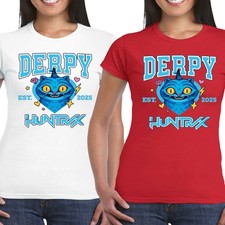 K-Pop Demon Huntrix Plush Derpy Cat Kids T-Shirt Cute Tiger Dragon Circus Tee