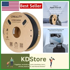 Hyper PLA-CF Carbon Fiber 3D Printing Filament - High-Speed, Strong, Precise,...