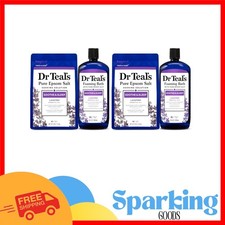 2-Pack Dr. Teal's Lavender Epsom Salt Bubble Bath - Pure Soothing Experience