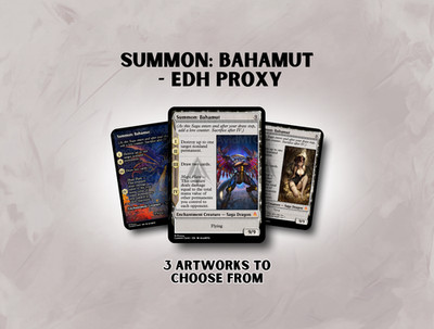 Bahamut - Custom Card