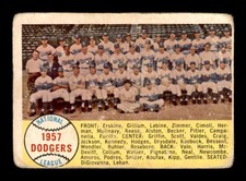 1958 Topps #71 Los Angeles Dodgers   GOOD X2681745