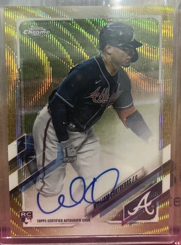 2021 Topps Chrome William Contreras RAW