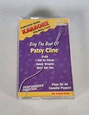 Performer's Choice Karaoke Sing The Best Of Patsy Cline Cassette 7606 Vintage