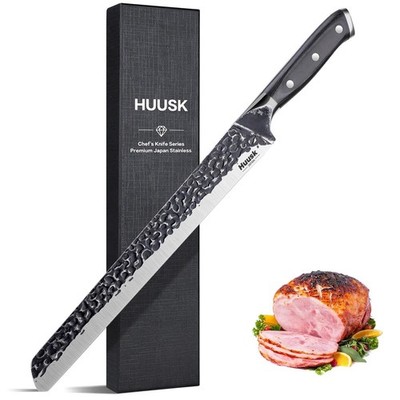 Cuchillo Para Rebanar Carne Y Costillas Forjado A Mano Estilo De Lujo