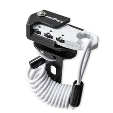 Tanax (TANAX) For bike anti-stolen wire lock coil white 3 digit dial type lock