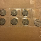War Nickel Walking Liberty Quarter Lot Junk Silver 90% Lot Of 7