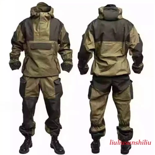 GORKA-4 Russian Special Forces Combat MOX FG Suit Coat with Pants Mens Uniform - product listing photo