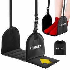 1 Pack - Foot Hammock for Plane Travel, Portable Airplane Foot Hammock with M...