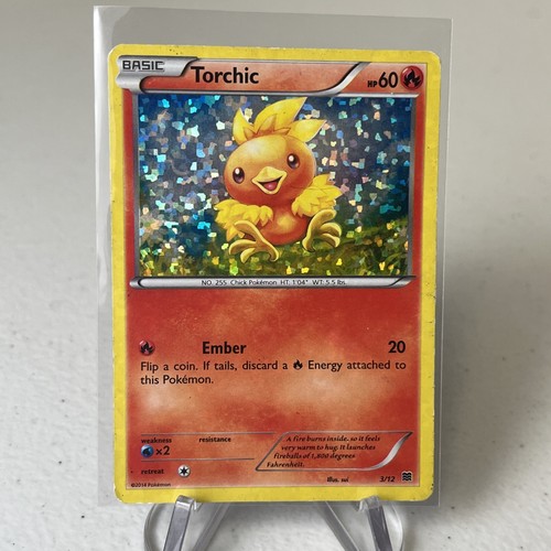 Torchic - 3/12 (#003/012) - Holofoil McDonald's Promos 2015 Pokemon Card