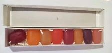 1990s The Body Shop Fruit Scented Glycerin Mini Soap Gift Box 8 Bars NIB RARE