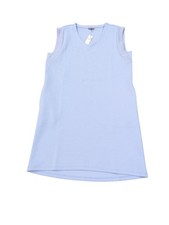 New Talbots Airknit Shift Tank Dress Medium Petite Purple Casual Resort Capsule