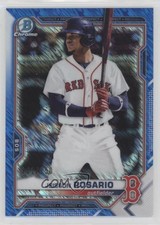 2021 Bowman Chrome Prospects Blue Shimmer Refractor /150 Jeisson Rosario 7eo