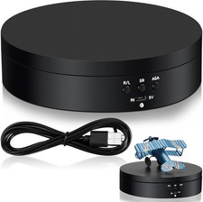 Rotating Display Stand 360 Degree Motorized Turntable for Jewelry and Products