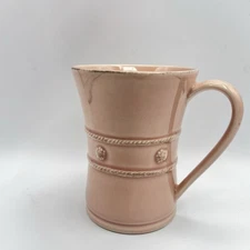 Juliska Berry and Thread Mug Pink Ceramic Mug 4-5/8”
