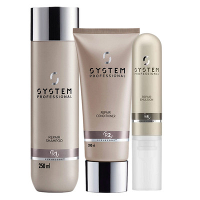 System Professional Repair Set Shampoo Conditioner Emulsion Haarpflege