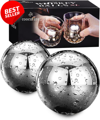 Whiskey Ice Balls Stainless Steel Reusable Cubes - US