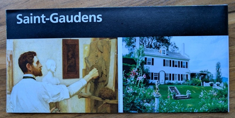 ++ NPS SAINT-GAUDENS NATIONAL HISTORICAL PARK Vermont VT Brochure PARK SERVICE
