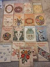 Lot of 17 Vtg Home Needlework Magazines 1914-1916