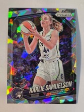 2025 Panini WNBA Cracked Ice Prizm #102 Karlie Samuelson Quick Shipping