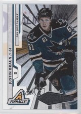 2010-11 Panini Pinnacle Ice Breakers Rink Collection Justin Braun #243 0f2