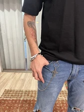 Cross Pants Wallet Chain Biker Trucker Keychain Jean Key Chain for Men Women****