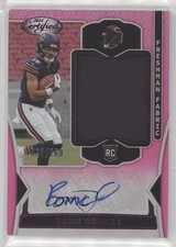 2024 Certified Freshman Fabric Mirror Signatures Pink /260 Rome Odunze Auto 15ik