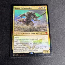 MTG Zurgo Helmsmasher #214 (LP) Khans of Tarkir KTK MagicFOIL