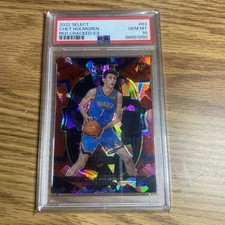 2022 Select Chet Holmgren Red Cracked Ice #83 Psa 10