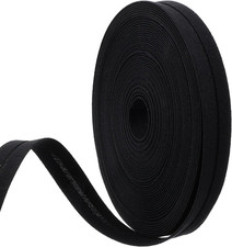 1/2 Inch Black Bias Tape for Sewing, 11 Yards Thickened Double Fold Bias Tape...