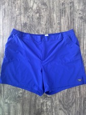 LL BEAN UPF 50 POLY SPANDEX HIKING OUTDOOR ACTIVE SHORTS Women's 22W Plus