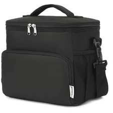 Insulated Lunch Bag for Adult/Women/Men, Reusable Large Box Cooler Soft