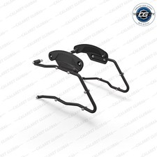 Black Long Haul Pannier Rails for Royal Enfield Super Meteor 650 KXA00204