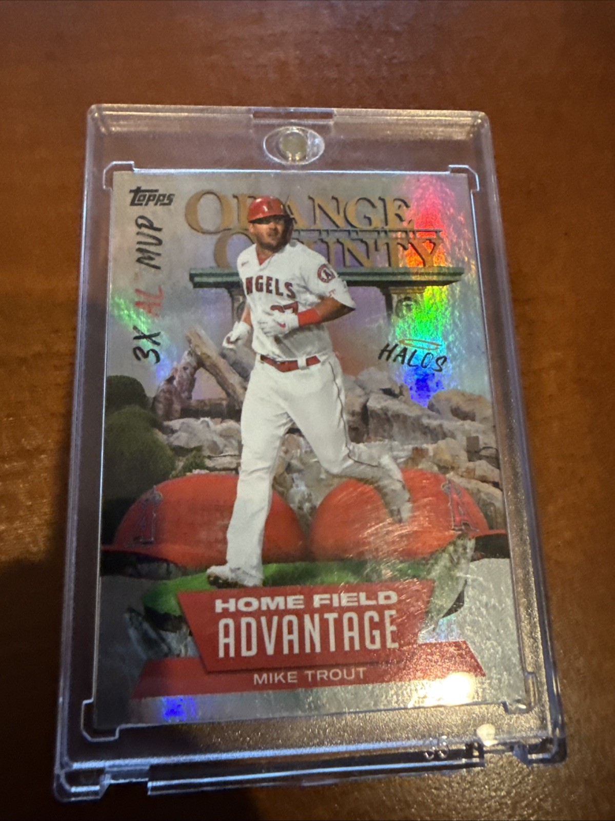 2022 Topps Series 1 - Home Field Advantage Mike Trout #HA-5