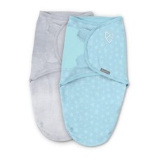 by Ingenuity Original Swaddle, Size Small/Medium, For 0 - 3 Months Blue Stars