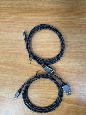 Micro USB Cable 3ft 2Pack, Android Charger Cable USB2.0 Data sync and Fast Charg