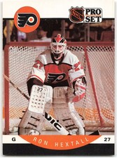 1990-91 Pro Set #216 Ron Hextall Philadelphia Flyers