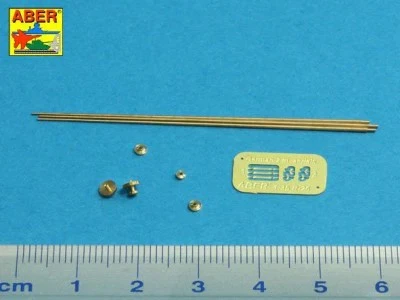 Aber 1/35 German 2m Aerials / Antennas with Ring Base (set of 3 pcs,) R-42' - Image 2 of 4