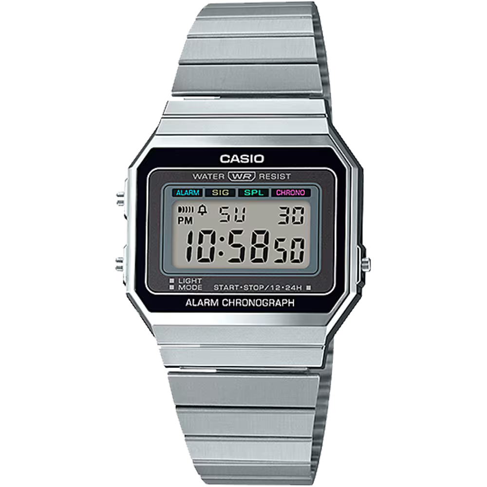 Casio Watch Standard A700W-1A Men's Ladies Kids Cheep Casio Chip