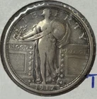 1917-S 25c Standing Liberty Quarter ** RE65668