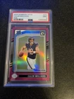 2024 Donruss Optic Football Pink Prizm #201 Caleb Williams RC Bears PSA 9