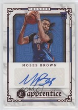 2020 Panini Chronicles Excalibur Apprentice Signatures Red Moses Brown Auto 0so2