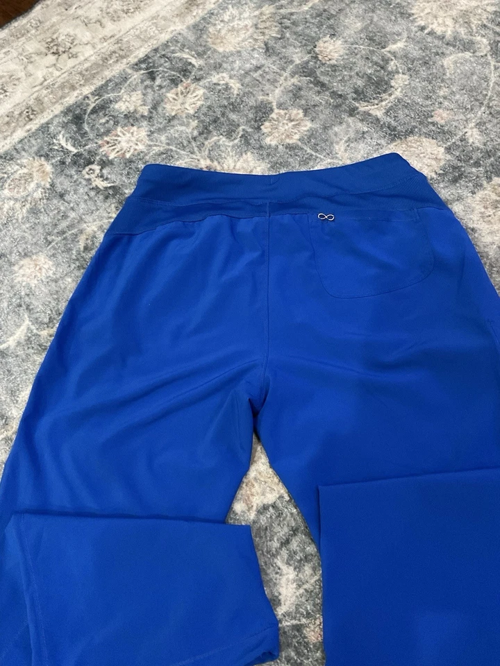 Cherokee Infinity Scrub Pant, Women’s, Large, Royal Blue - Image 3 of 4