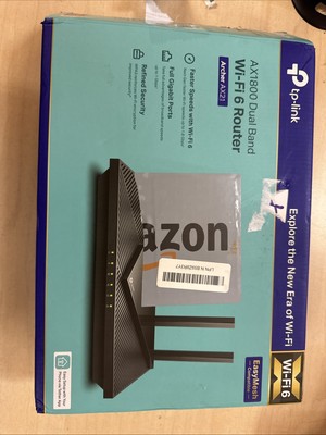 TP-Link AX1800 Works with Alexa Dual Band Gigabit Router - Black