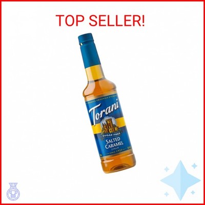 Torani Sugar Free Salted Caramel Syrup, 25.4 oz