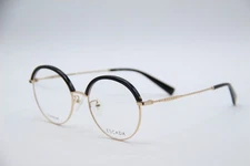 NEW ESCADA VES 963F COL. 0A01 BLACK GOLD AUTHENTIC FRAMES EYEGLASSES 52-19