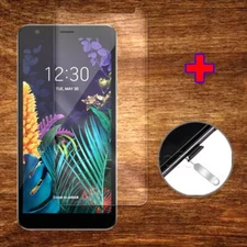 Crystal Clear Tempered Glass Screen Protector for LG Prime 2 LMX320AA AT&T Phone