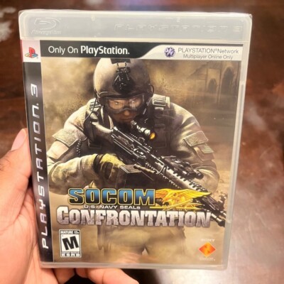 SOCOM Confrontation U.S. Navy Seals (Sony PlayStation 3 PS3) Sealed New