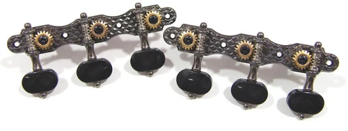 1/18 Classical Flamenco Guitar Machine Head Tuner Friction Free 103BN-AS-S4